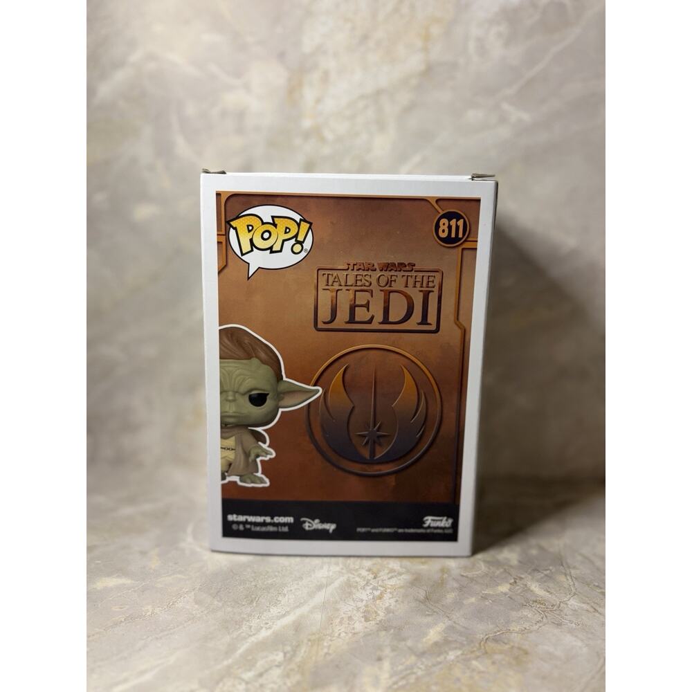 Funko Pop! Star Wars Yaddle #811 Special Edition Exclusive w/ Pop Protector - Picture 3 of 5